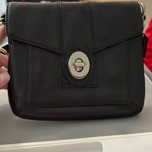Gently Used Coach Peyton Crossbody Black Leather